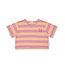 Stripe t_shirt Cashmere Rose /peach  cobbler by Petit Blush