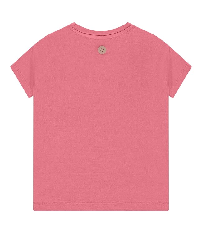 girls t-shirt short sleeve Pink by Stains & Stories