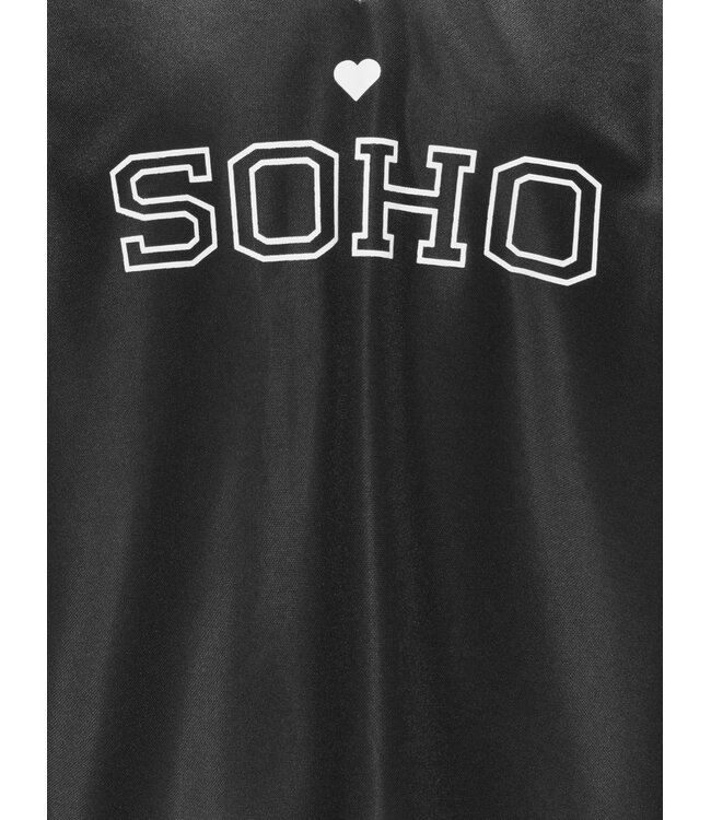 KOGLULU S/S V-NECK SPORTY TOP CS JRS Black White SOHO/23 by Kids Only