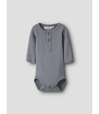 Lil' Atelier NBMGEO LOM LS SLIM BODY LIL Tradewinds by Lil' Atlier