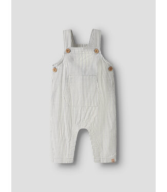 Lil' Atelier NBMDARKO LOOSE OVERALL LIL Coconut Milk by Lil' Atlier