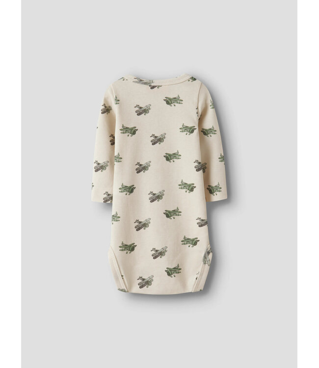 NBMLAYO GEU LS SLIM BODY LIL Coconut Milk AIRPLANE by Lil' Atlier