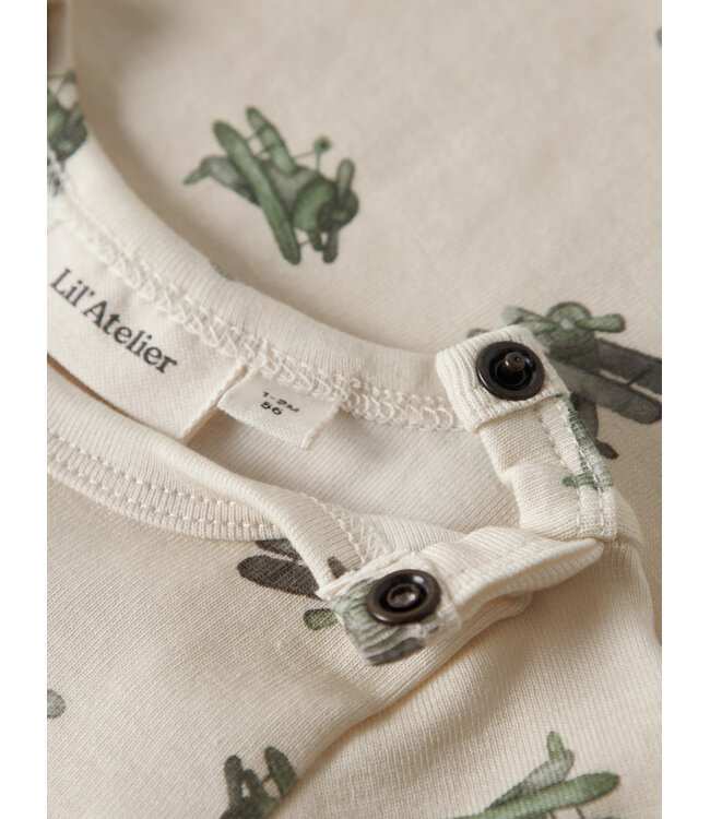 NBMLAYO GEU LS SLIM BODY LIL Coconut Milk AIRPLANE by Lil' Atlier