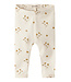 NBFLAYO SIN SLIM LEGGINGS LIL Coconut Milk FLOWER YELLOW by Lil' Atlier