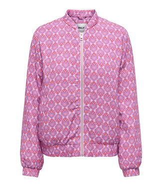 Kids Only KOGBIANA AOP BOMBER CS OTW Roseate Spoonbill Dewberry by Kids Only