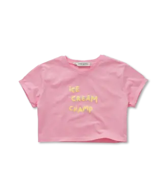 Sproet & Sprout Boxy T-shirt ice cream  Podium pink by Sproet & Sprout