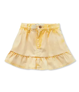 Sproet & Sprout Denim peplum skirt  Pastel yellow by Sproet & Sprout