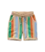 Sproet & Sprout Sweat shorts multi colour stripes  Sand by Sproet & Sprout