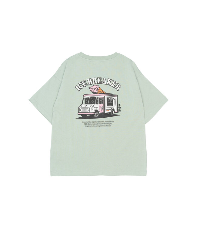 TNStefano OS S_S Tee Aqua gray by The New