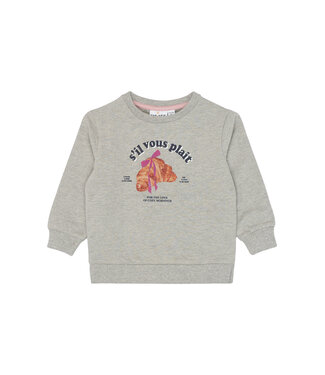 The New TNSTSolvej Sweatshirt Light Grey Melange by The New