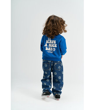 The New TNSTSamson OS Sweatshirt True Blue by The New