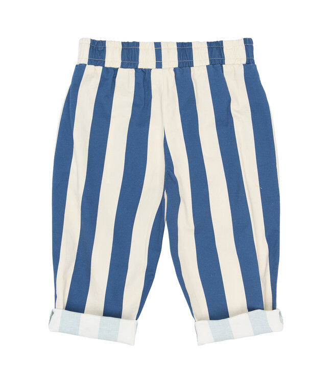 TNSTSilas Baggy Pants True Blue Striped by The New