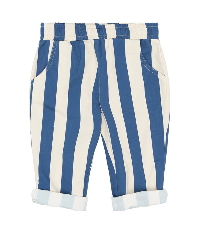 TNSTSilas Baggy Pants True Blue Striped by The New