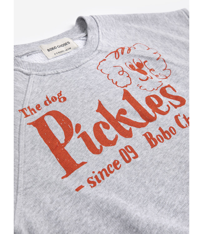 Pickles The Dog sleeveless sweatshirt  by Bobo Choses
