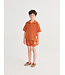 Striped Brick terry cloth shorts  by Bobo Choses