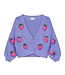 PINKY BERRY KNITTED CARDIGAN  by Daily Brat