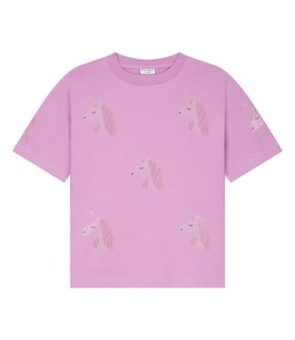 Daily Brat UNICORN T-SHIRT LILAVENDER  by Daily Brat