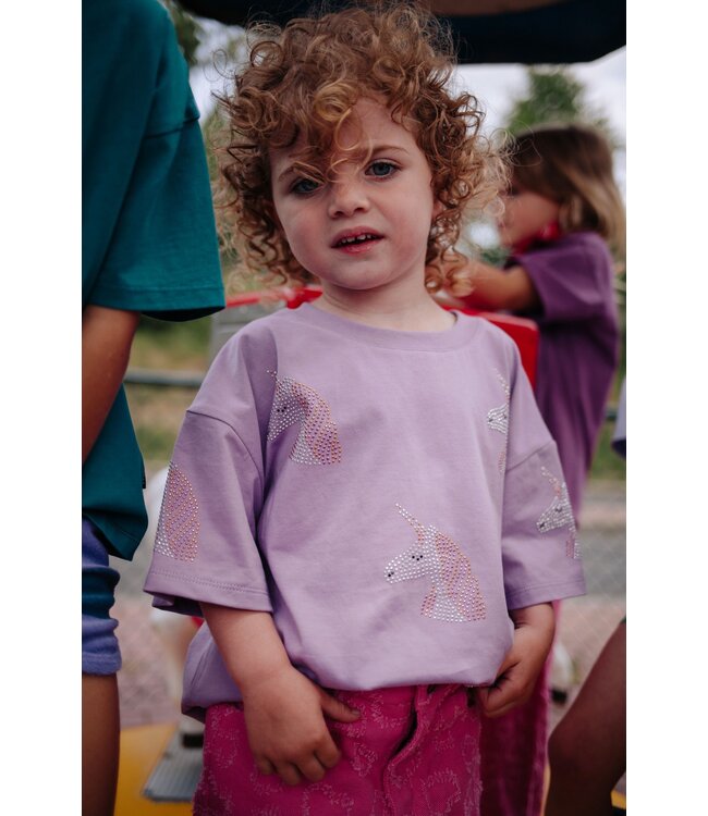 UNICORN T-SHIRT LILAVENDER  by Daily Brat