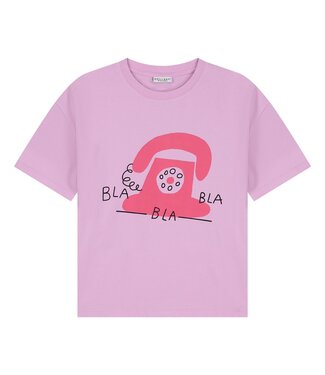 Daily Brat BLA BLA BLA T-SHIRT SUNNY VIOLET  by Daily Brat