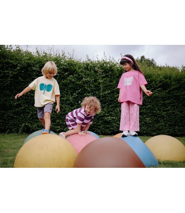 KITTY KAT T-SHIRT ROSE REBEL  by Daily Brat