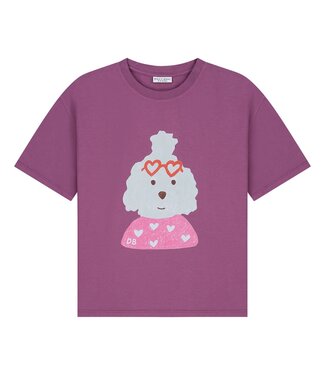 Daily Brat MARY PUPPINS T-SHIRT PLUM  by Daily Brat
