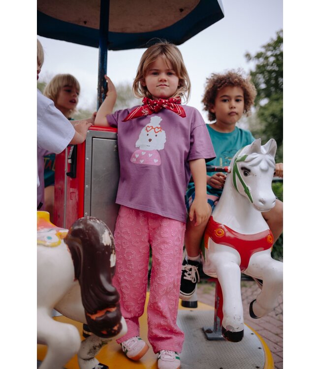 MARY PUPPINS T-SHIRT PLUM  by Daily Brat