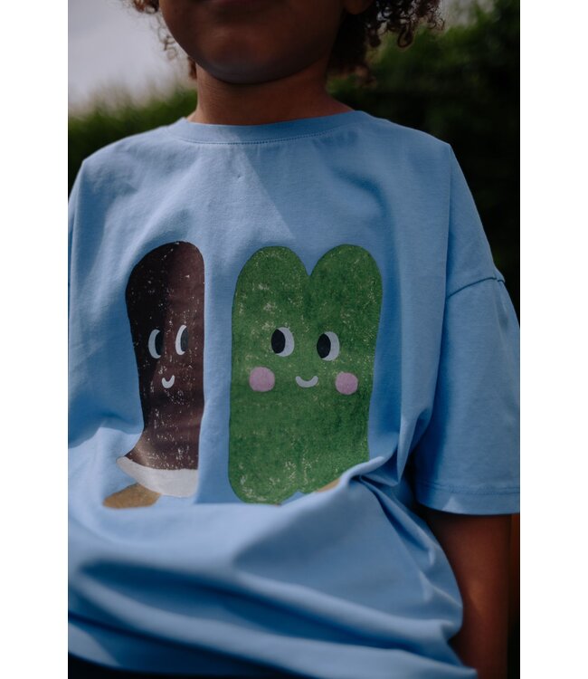 ICE CREAM CLUB T-SHIRT BLUE  by Daily Brat