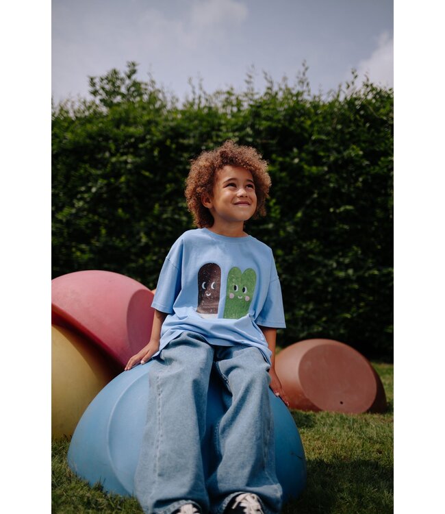 ICE CREAM CLUB T-SHIRT BLUE  by Daily Brat