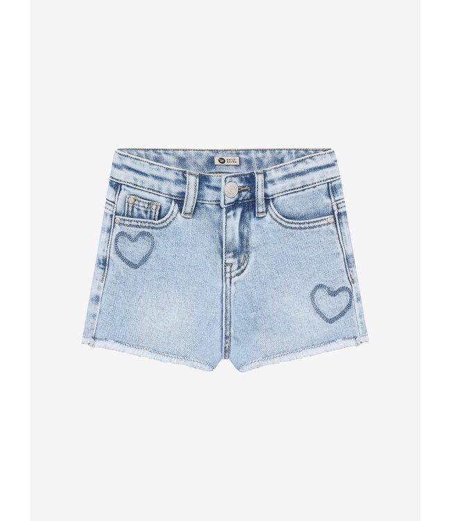 Denim Shorts Heart Blue Denim by Daily7