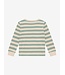T-shirt Longsleeve Stripe Green Milieu by Daily7