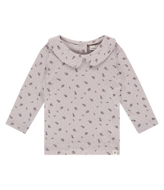 A tiny story baby t-shirt long sleeve Light mauve by a Tiny Story