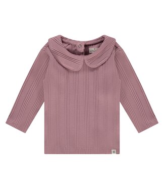 A tiny story baby t-shirt long sleeve Rouge by a Tiny Story