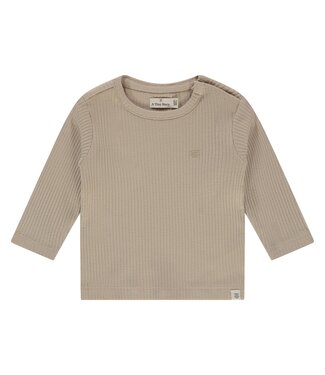 A tiny story baby t-shirt long sleeve Nougat by a Tiny Story