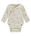 baby romper long sleeve Ecru by a Tiny Story