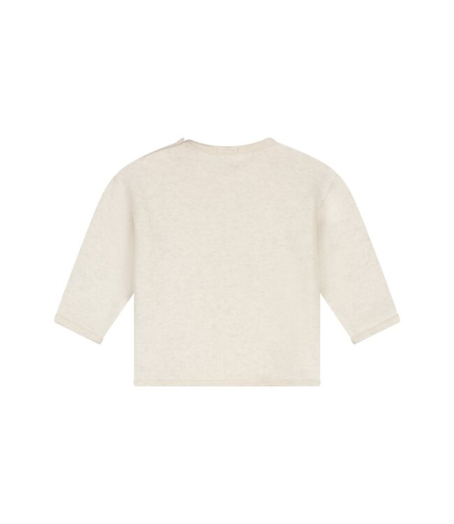baby pullover ecru melange by a Tiny Story