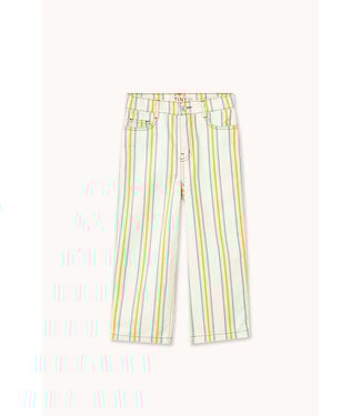 Tiny Cottons Multicolor Stripes Denim Jeans  by Tiny Cottons
