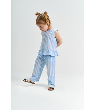 The New TNSTSiri Loose Pants Forever Blue Striped by The New