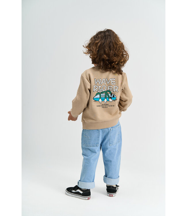 TNSTSilvio Barrel Fit Jeans Light blue denim by The New