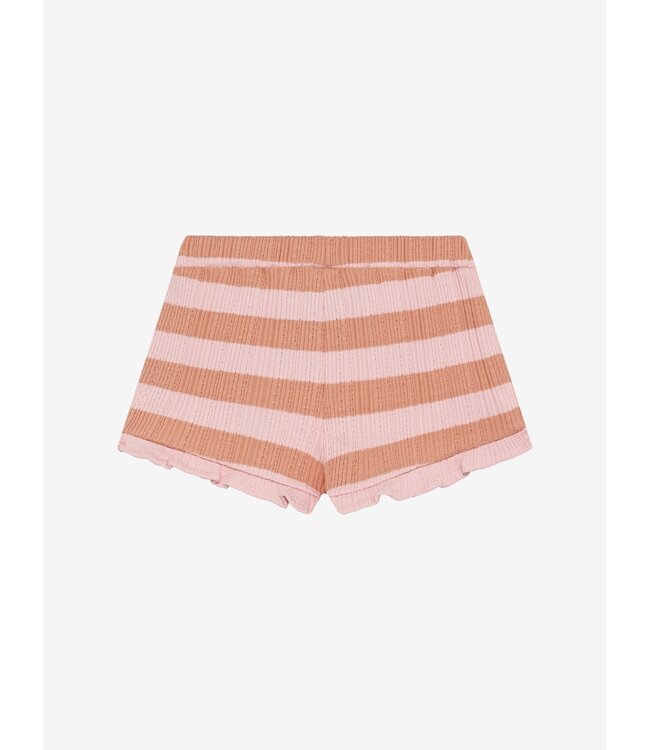 Ruffle Shorts Fancy Stripe Silver Pink by Daily7