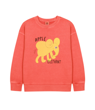 Jelly Mallow Elephant pigment sweatshirt by Jelly Mallow