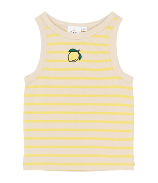 The New TNShannon Short S_L Top Acacia Striped by The New