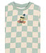 TNSTSebastian OS S_S Tee Aqua Gray AOP by The New