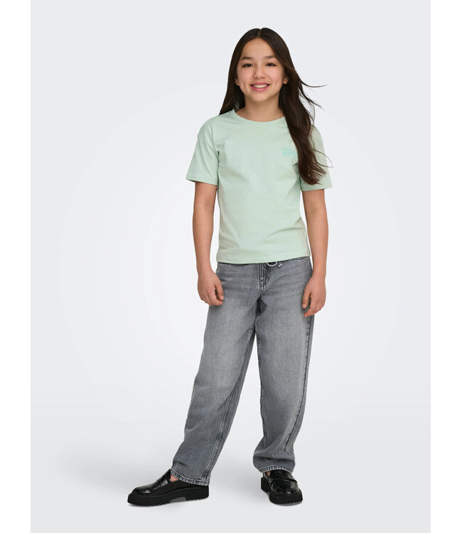 KOGHELEN LIFE S/S LOOSE TEE JRS NOOS Aqua Foam Watermelon by Kids Only