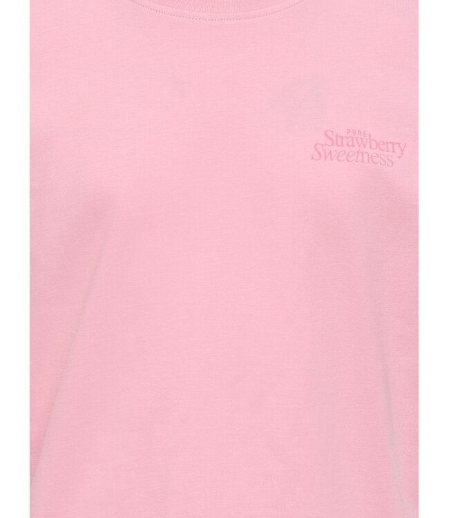 KOGHELEN LIFE S/S LOOSE TEE JRS NOOS Romance Rose Strawberry by Kids Only