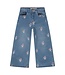 Stains & Stories girls wide leg printed denim Medium Blue by Stains & Stories