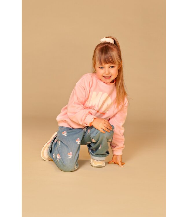 girls sweat shirt Blush by Stains & Stories