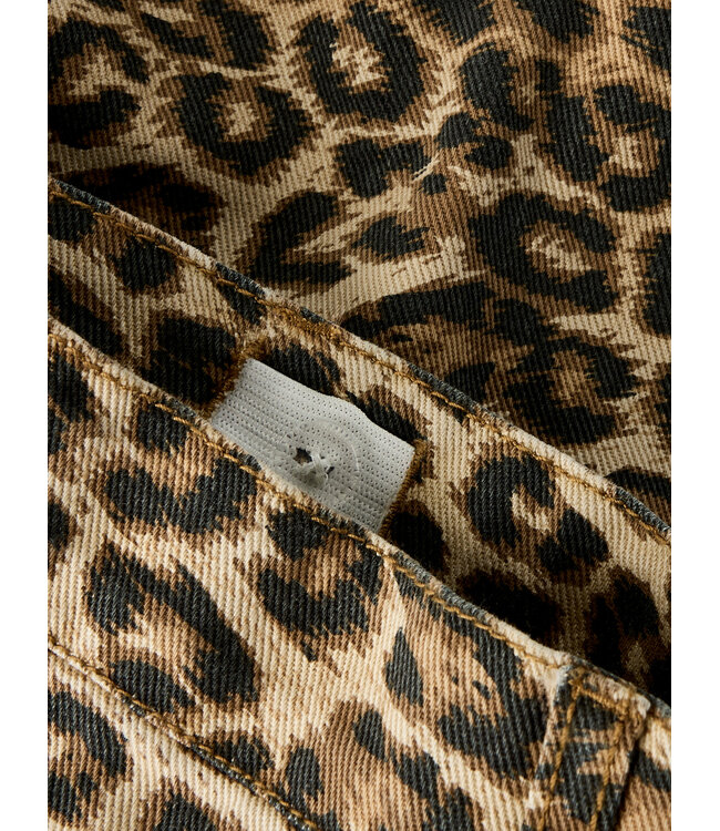 NKFROSE HW SHORTS 4444-TD NOOS Silver Mink LEOPARD by Name it
