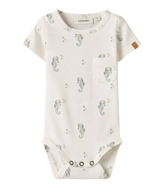 NBMGAYO SEV SS SLIM BODY LIL Coconut Milk SEAHORSE by Lil' Atelier