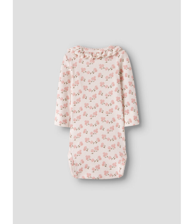 NBFGAGO KIS LS SLIM BODY LIL Coconut Milk HYDRANGEA by Lil' Atelier