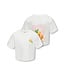 Kids Only KOGMILLA LIFE S/S BOXY PRINTED TOP JRS Cloud Dancer Lemonade by Kids Only